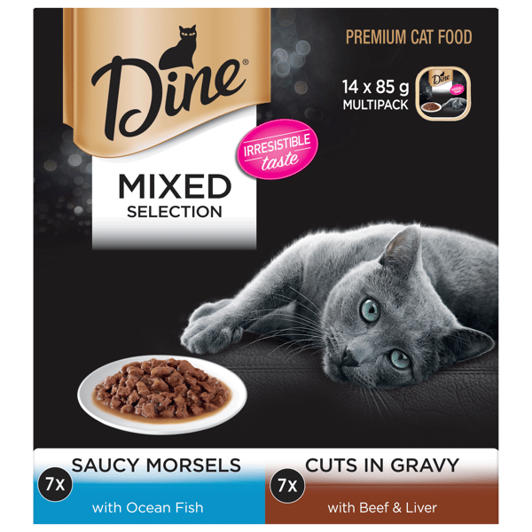 Aldi dine cat food outlet